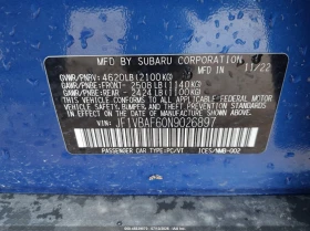 Subaru WRX 2.4l Premium, снимка 9