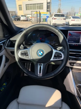 BMW i4 M50 xDrive-M-SPORT PRO-INDIVIDUAL-CARBON-ГАРАНЦИЯ, снимка 13 - Автомобили и джипове - 53649958