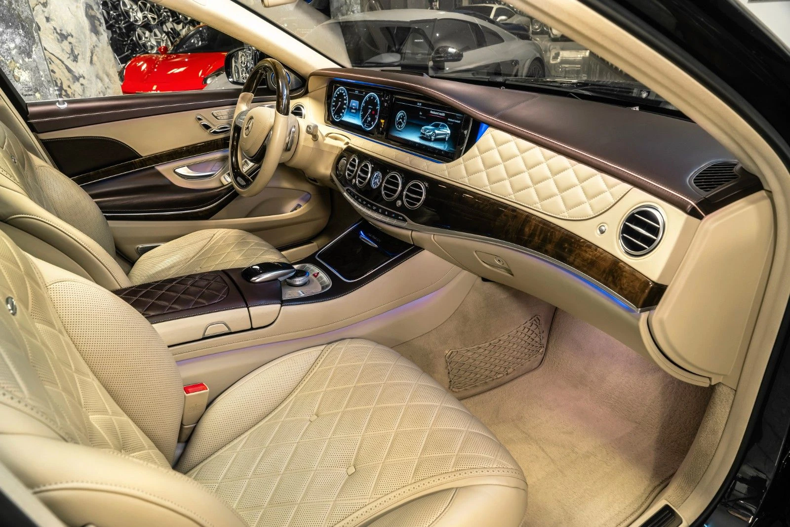 Mercedes-Benz S 500 MAYBACH/455HP/4M/HUD/360/PANO/EXCLUSIVE/TV - изображение 9