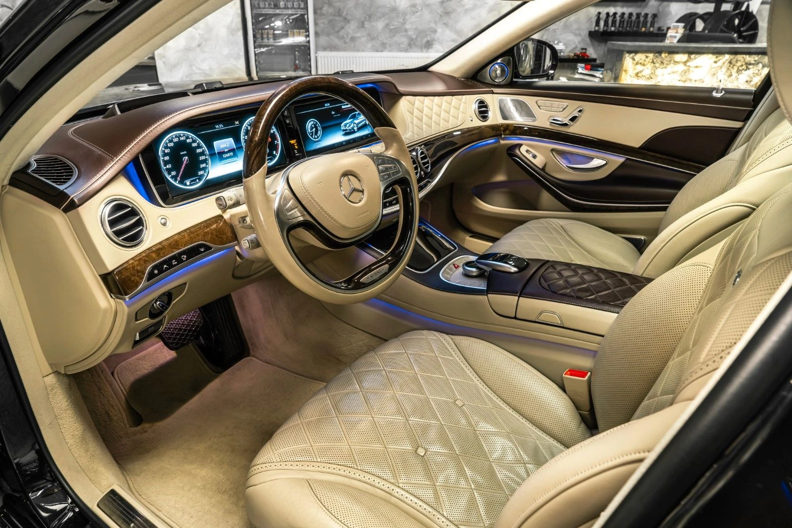 Mercedes-Benz S 500 MAYBACH/455HP/4M/HUD/360/PANO/EXCLUSIVE/TV - изображение 8