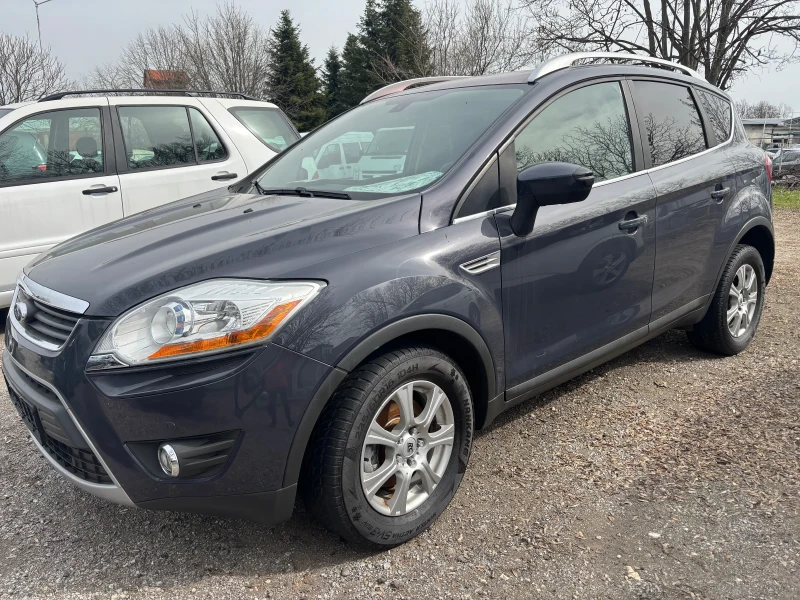 Ford Kuga 2012+ АВТОМАТ+ 2.0+ 163кс+ КОЖА+ 4* 4+ ПАНОРАМА, снимка 1 - Автомобили и джипове - 48380656