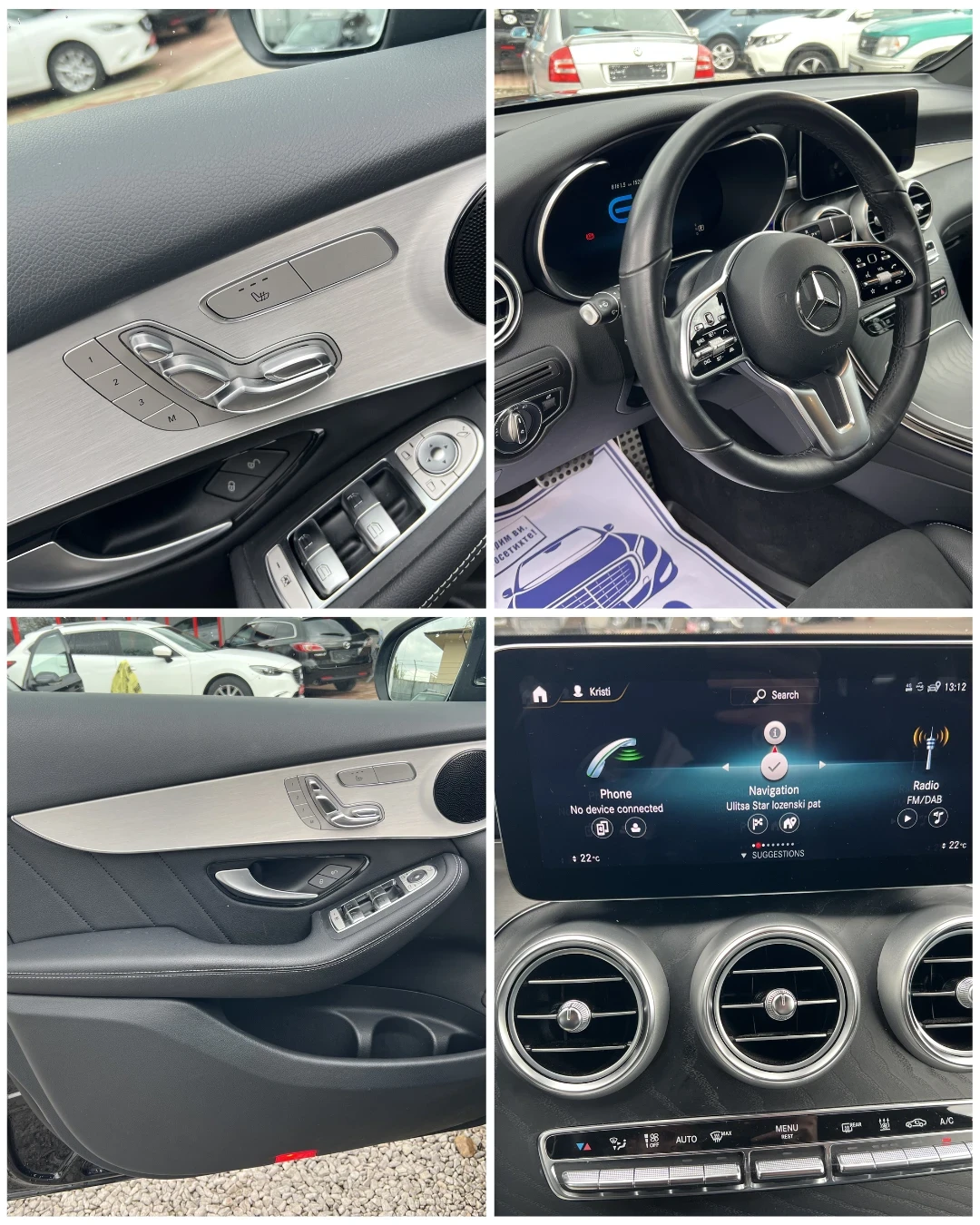 Mercedes-Benz GLC 300 de 2022г* AMG* 4M* Plug in Hybrid* 151.000KM* , снимка 17 - Автомобили и джипове - 54388270