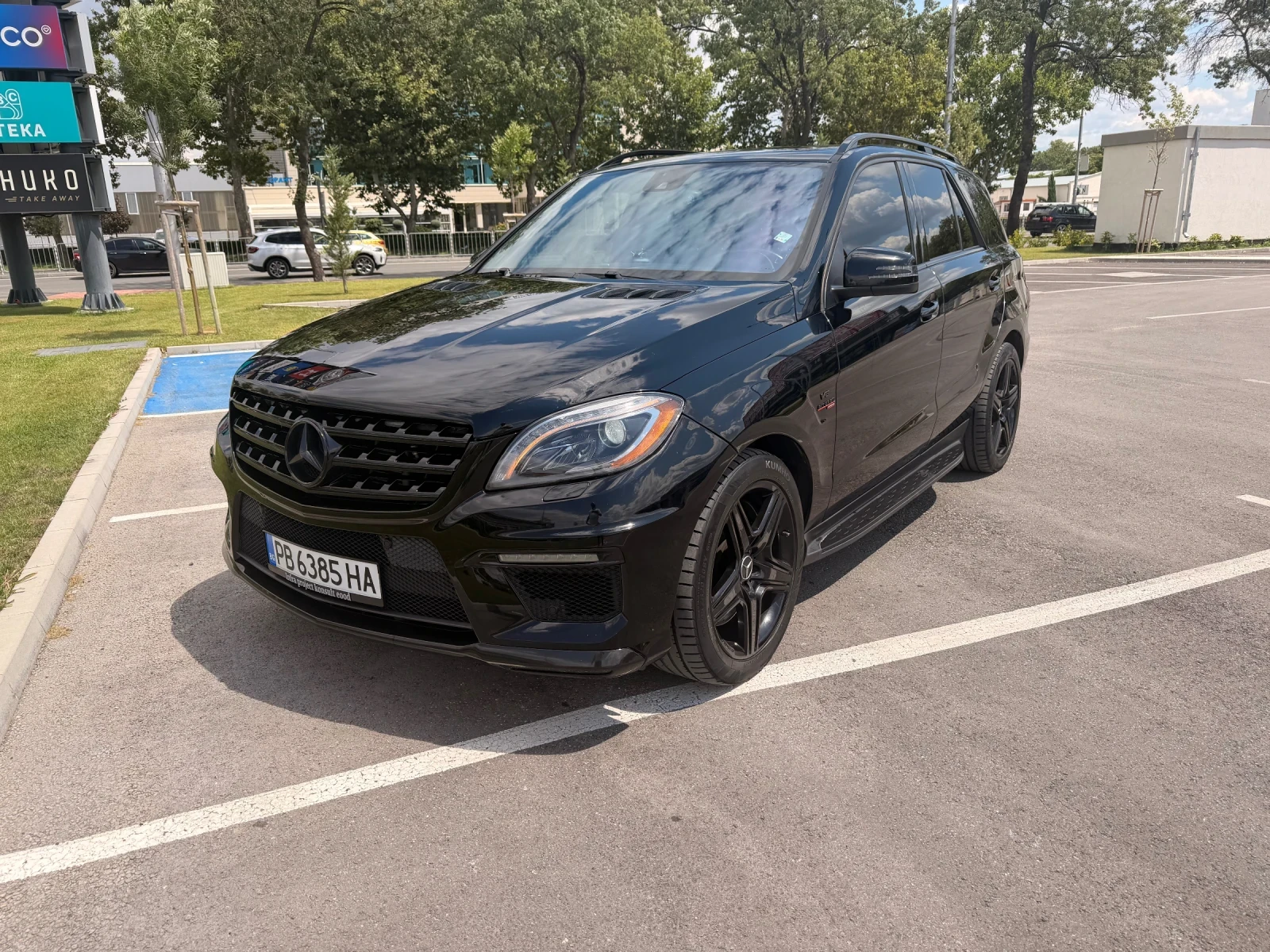 Mercedes-Benz ML 63 AMG Ml 63, снимка 7 - Автомобили и джипове - 55417976