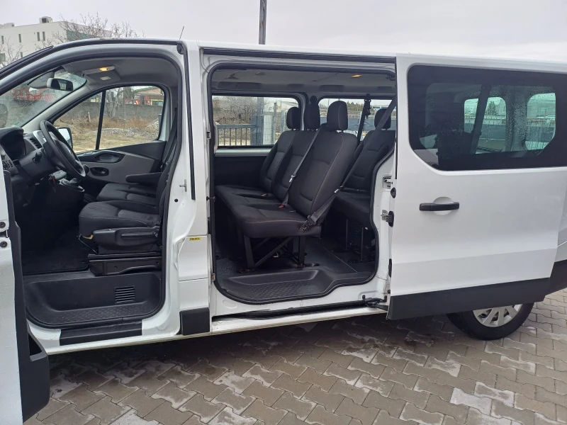 Renault Trafic 1.6 * две врати* 9места * * * Еuro6 * * * , снимка 7 - Бусове и автобуси - 48477739