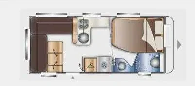 Каравана Caravelair SERINITY 500, снимка 7 - Каравани и кемпери - 55652201