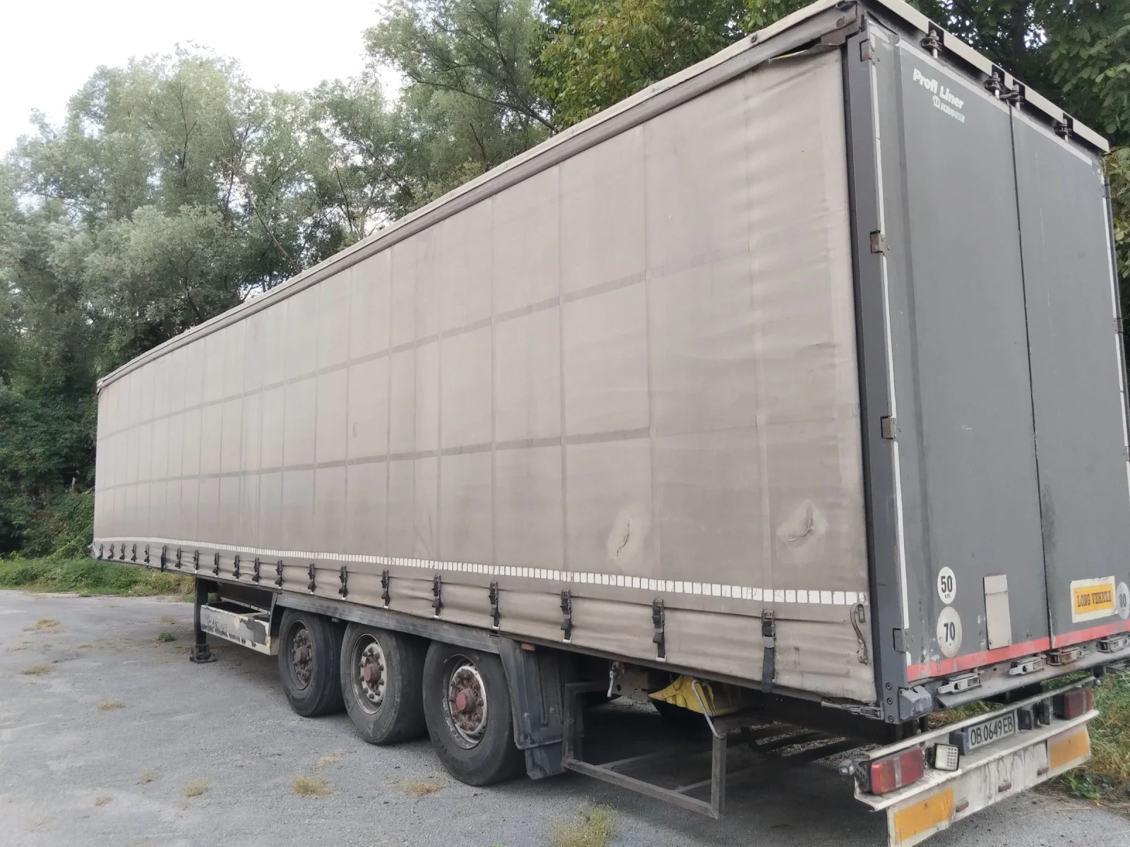 Полуремарке Krone Сдп 27, снимка 5 - Ремаркета - 55942122