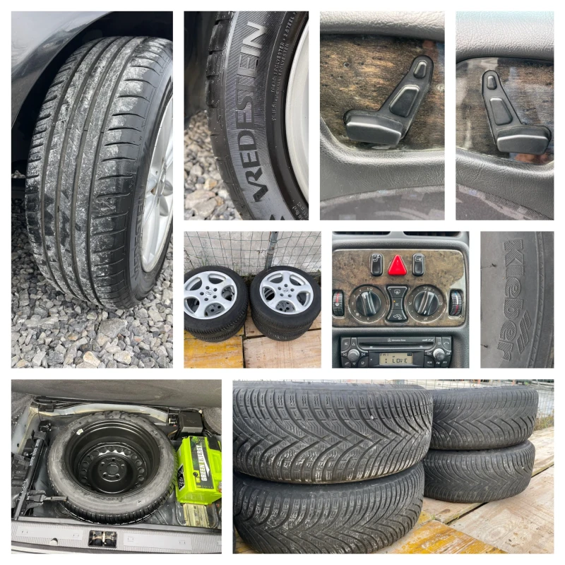 Mercedes-Benz CLK 200 Компресор, 2 комплекта гуми, Вс.платено за 1г., снимка 17 - Автомобили и джипове - 52631406