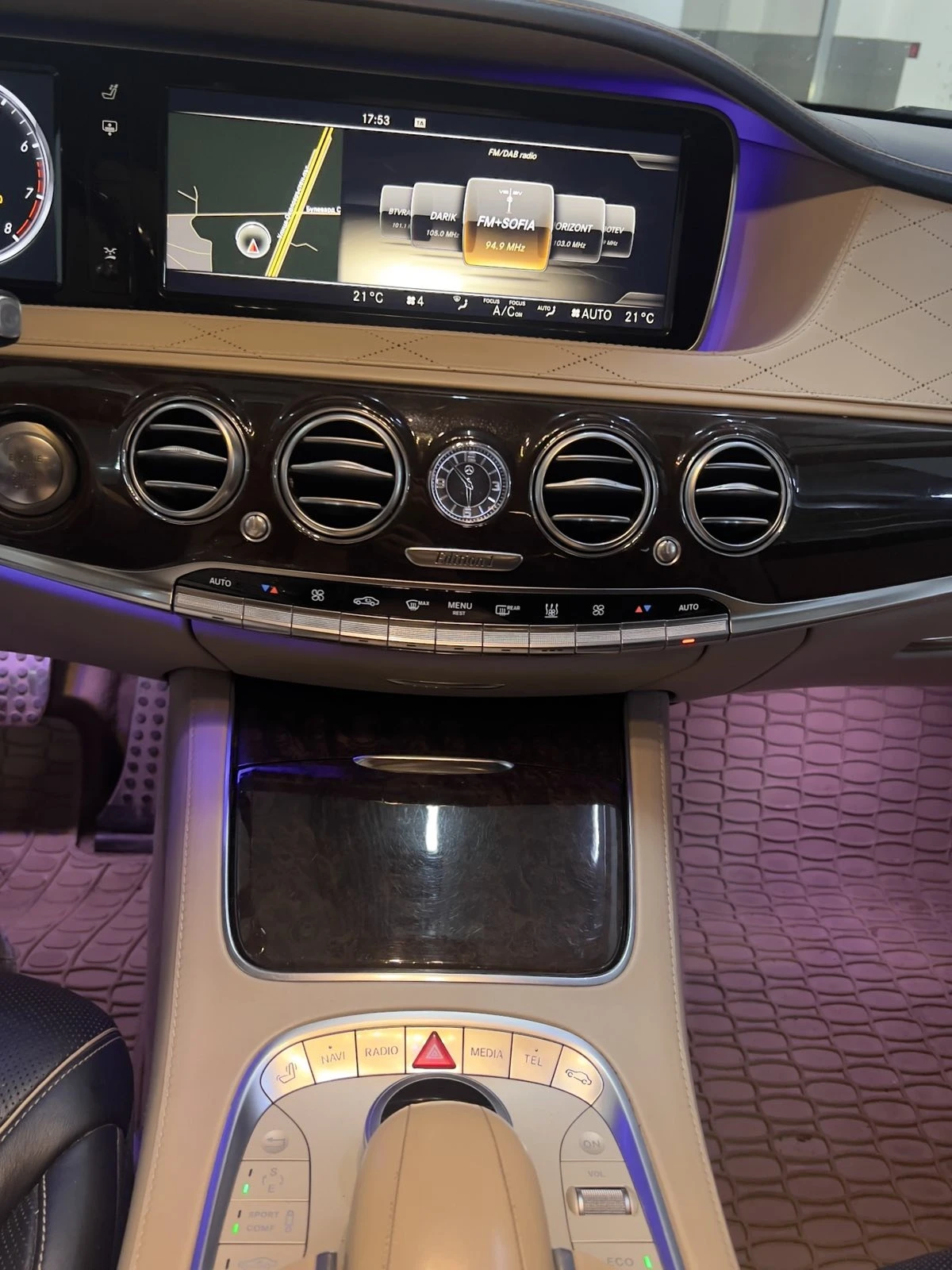 Mercedes-Benz S 500 4 MATIC ЛИЗИНГ | Mobile.bg — изображение 13