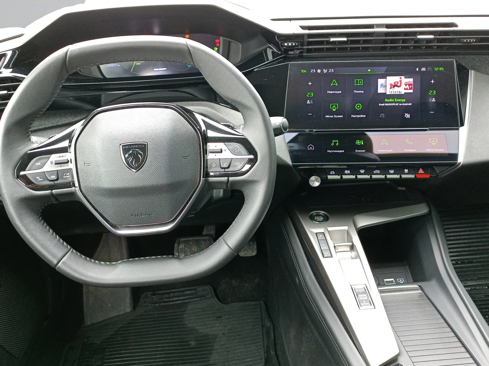 Peugeot 408 ALLURE 1, 2 PureTech 145 HYBRID 48V e-DCS6 EURO 6., снимка 12 - Автомобили и джипове - 54041466