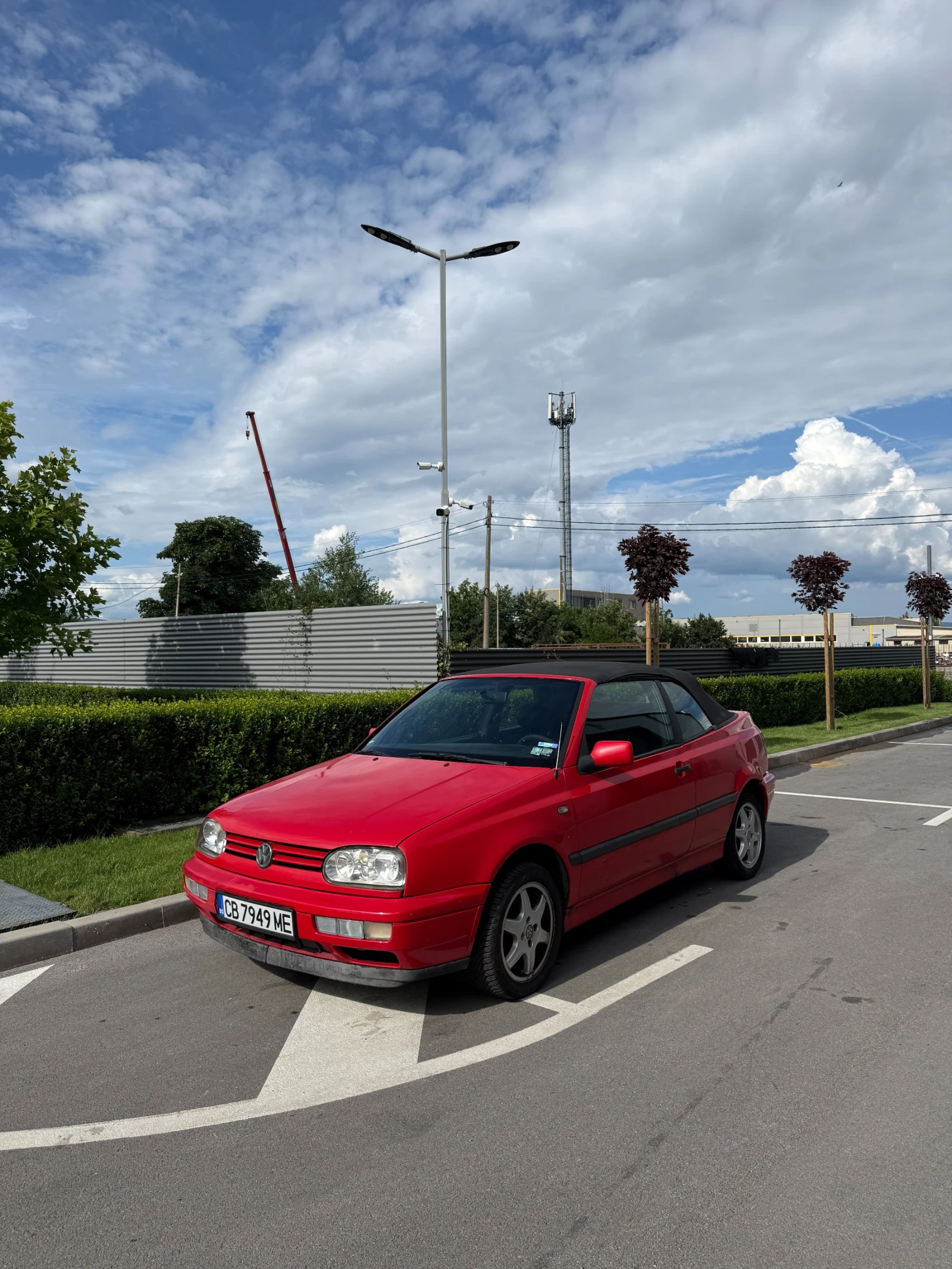 VW Golf Golf Cabrio 1.6, снимка 3 - Автомобили и джипове - 55142073
