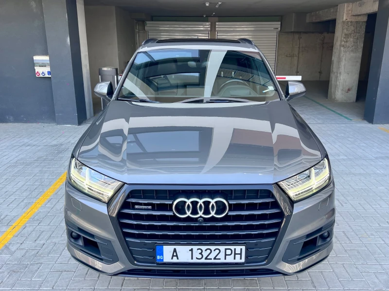 Audi Q7 3.0T 6+ 1* BLACK OPTIC* 360 КАМЕРИ* BOSE* HEAD UP, снимка 2 - Автомобили и джипове - 47308599