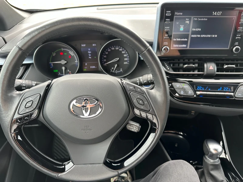 Toyota C-HR 2.0 HYBRID 184 KC ГАРАНЦИЯ BI COLOR, снимка 13 - Автомобили и джипове - 47083807