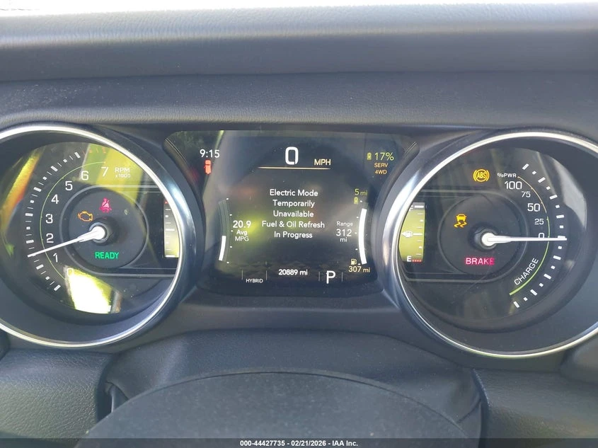 Jeep Wrangler 2.0l 4Xe Unlimited Sahara 4X4, снимка 7 - Автомобили и джипове - 54315563