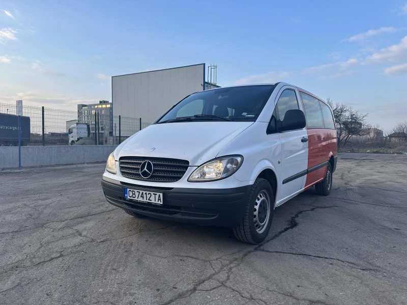 Mercedes-Benz Vito 9 места, снимка 1 - Бусове и автобуси - 49289553