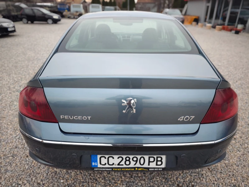 Peugeot 407 ВСИЧКО ПЛАТЕНО/ОБСЛУЖЕН/NAV/КОЖА, снимка 9 - Автомобили и джипове - 48588712