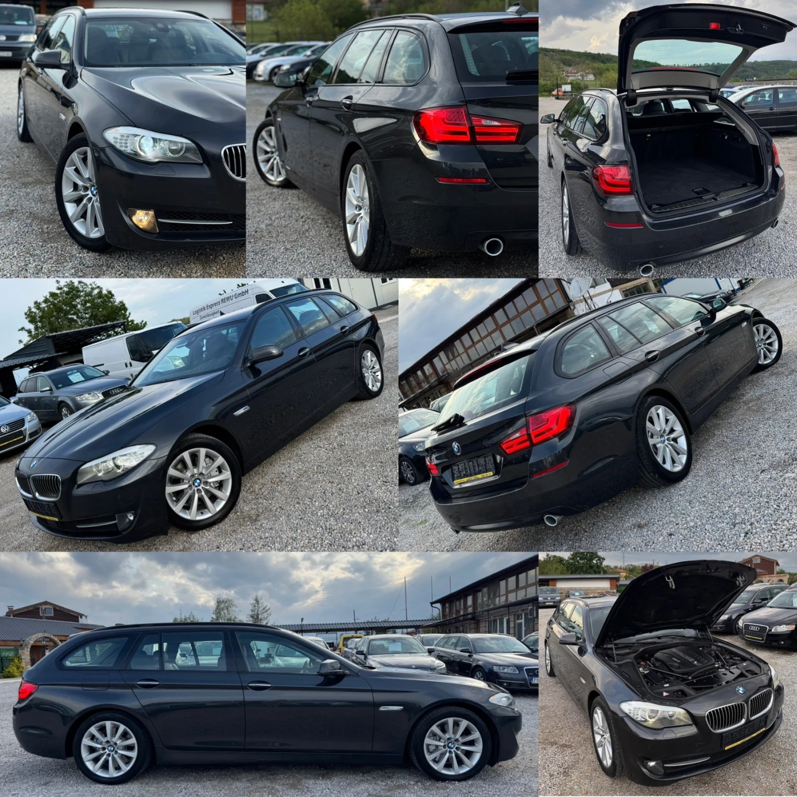 BMW 535 3.5D 313кс KEYLESS-GO Head-Up ОБДУХВАНЕ ДИСТРИНИК - изображение 7