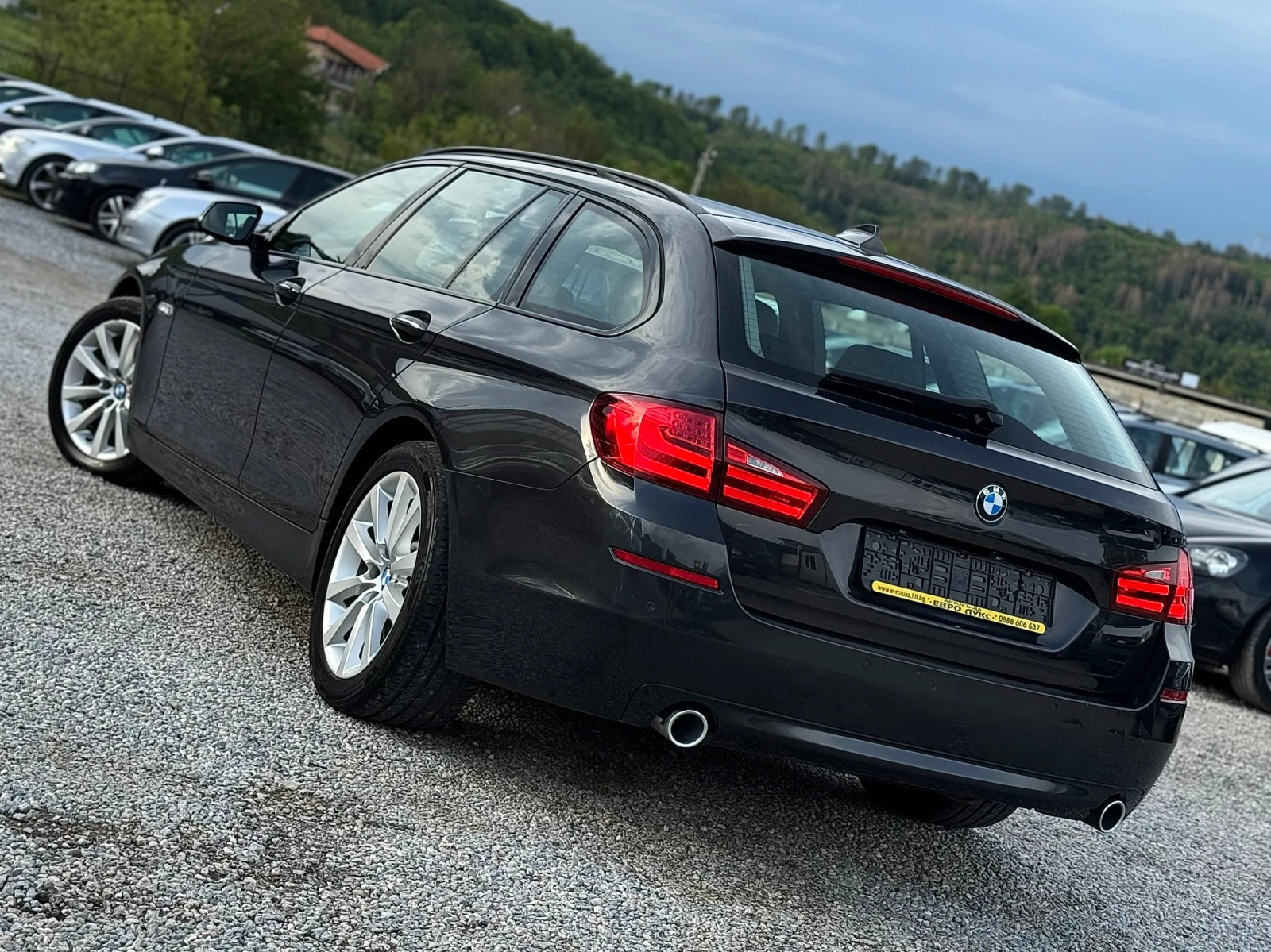 BMW 535 3.5D 313кс KEYLESS-GO Head-Up ОБДУХВАНЕ ДИСТРИНИК - изображение 4