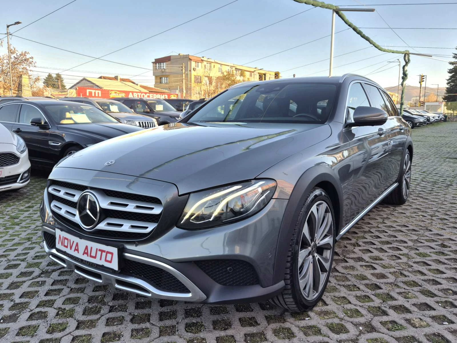 Mercedes-Benz E 220 ALL TERRAIN-DIGITAL-HEAD UP-AMBIENT-360-9G-FULL | Mobile.bg   1