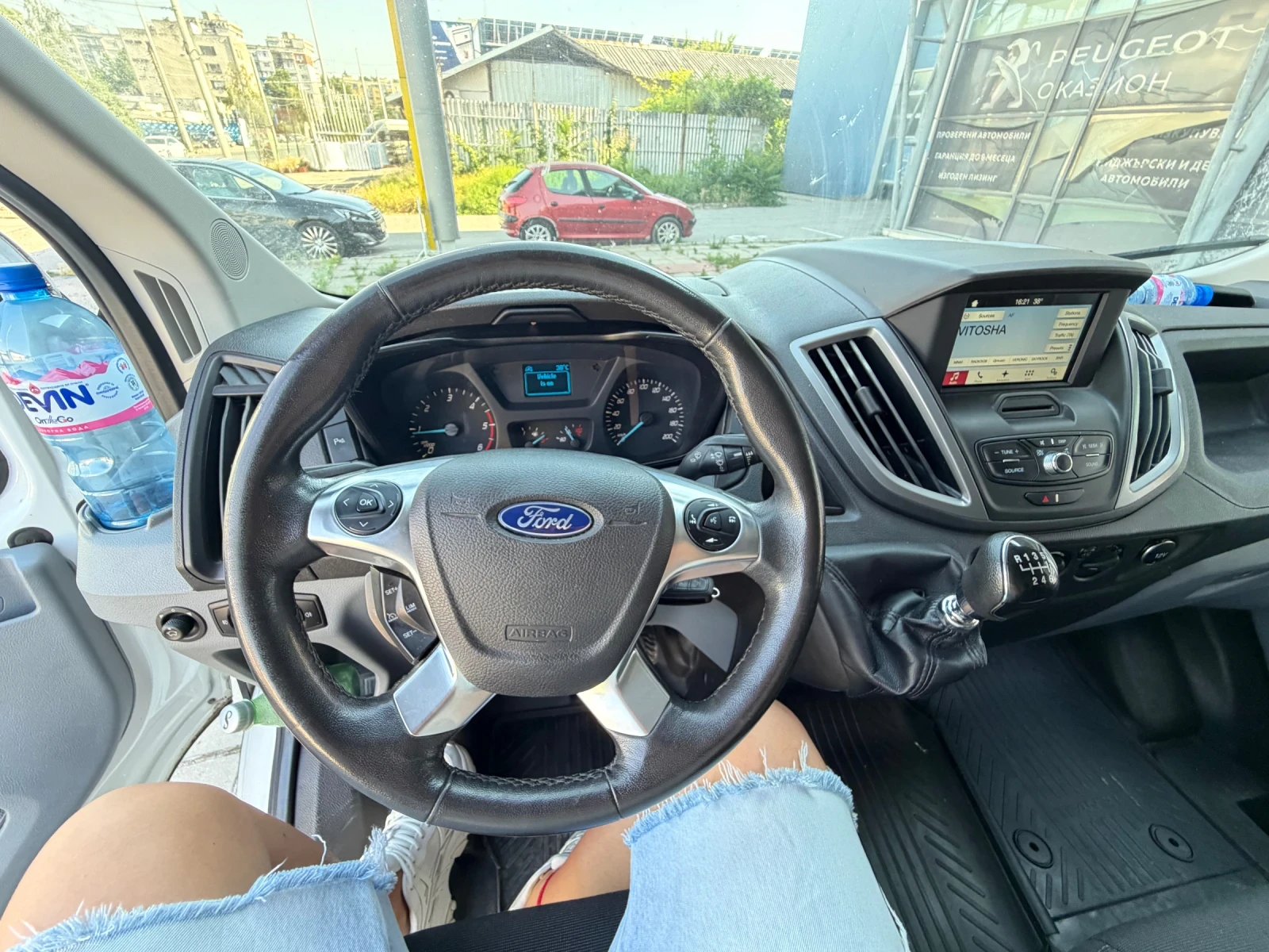 Ford Transit MAXI* двойна* ГУМА* Клима, снимка 15 - Бусове и автобуси - 55092223