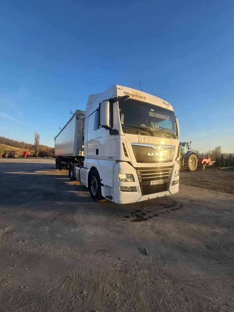 Man Tgx 18.500, с хидравлика за гондола, снимка 3 - Камиони - 48117562