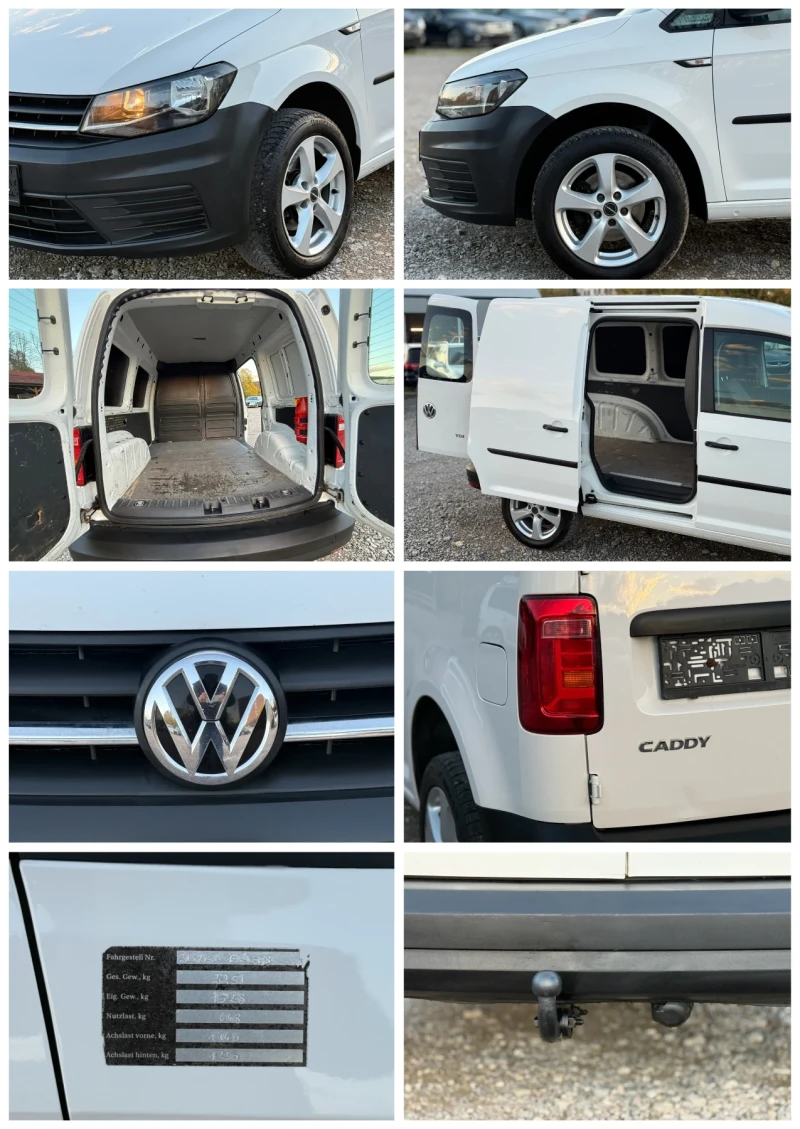 VW Caddy 2.0TDi 122к.с * 4-Motion* * Климатик* * Дистроник*, снимка 11 - Автомобили и джипове - 52226178