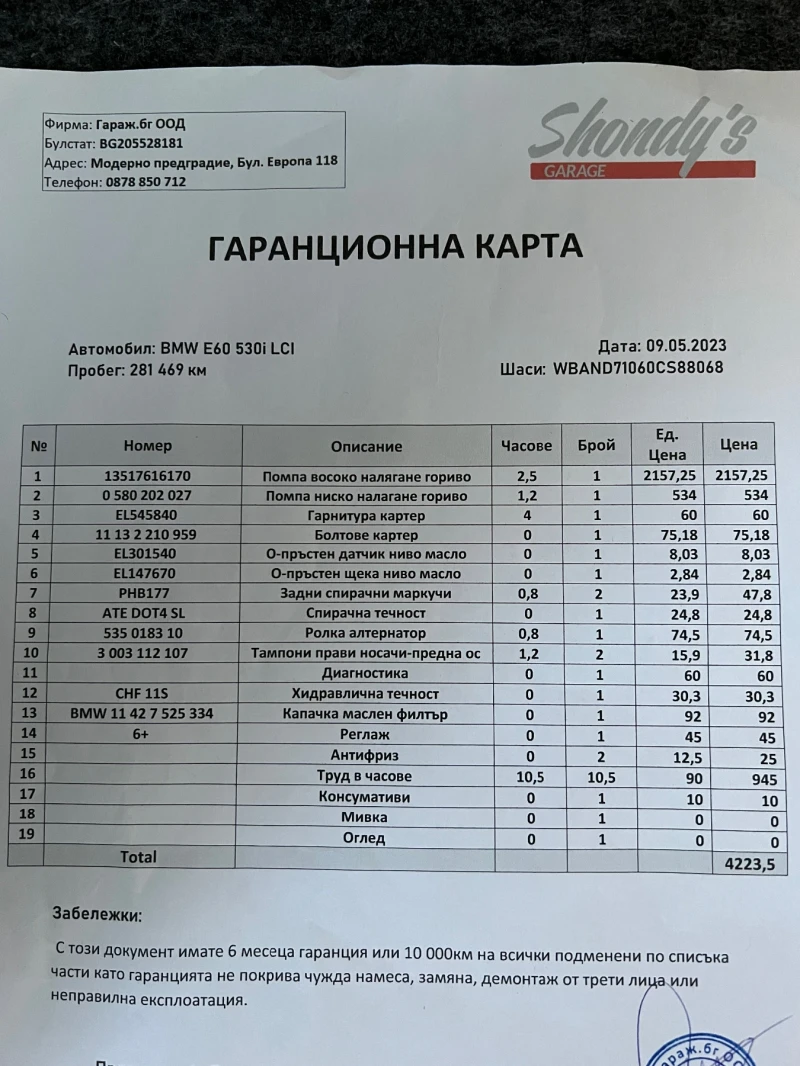 BMW 530 3.0i 272к.с /LCI/Автоматик/Dynamic BiXenon/RWD - 15500 лв. - 27432301 13