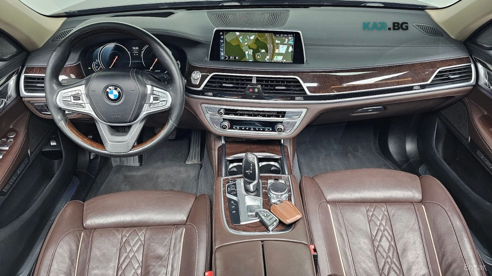 BMW 740 L HARMAN KARDON* ���������* PANORAMA*  | Mobile.bg � ����������� 6