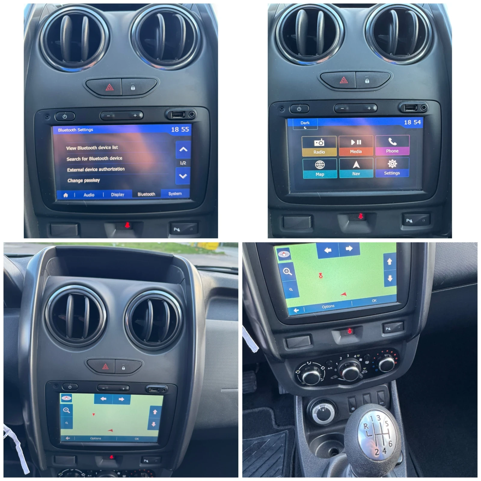 Dacia Duster 1.6i 114k.c. 4x4 * Navi * Bluetooth * Start Stop , снимка 13 - Автомобили и джипове - 54114519