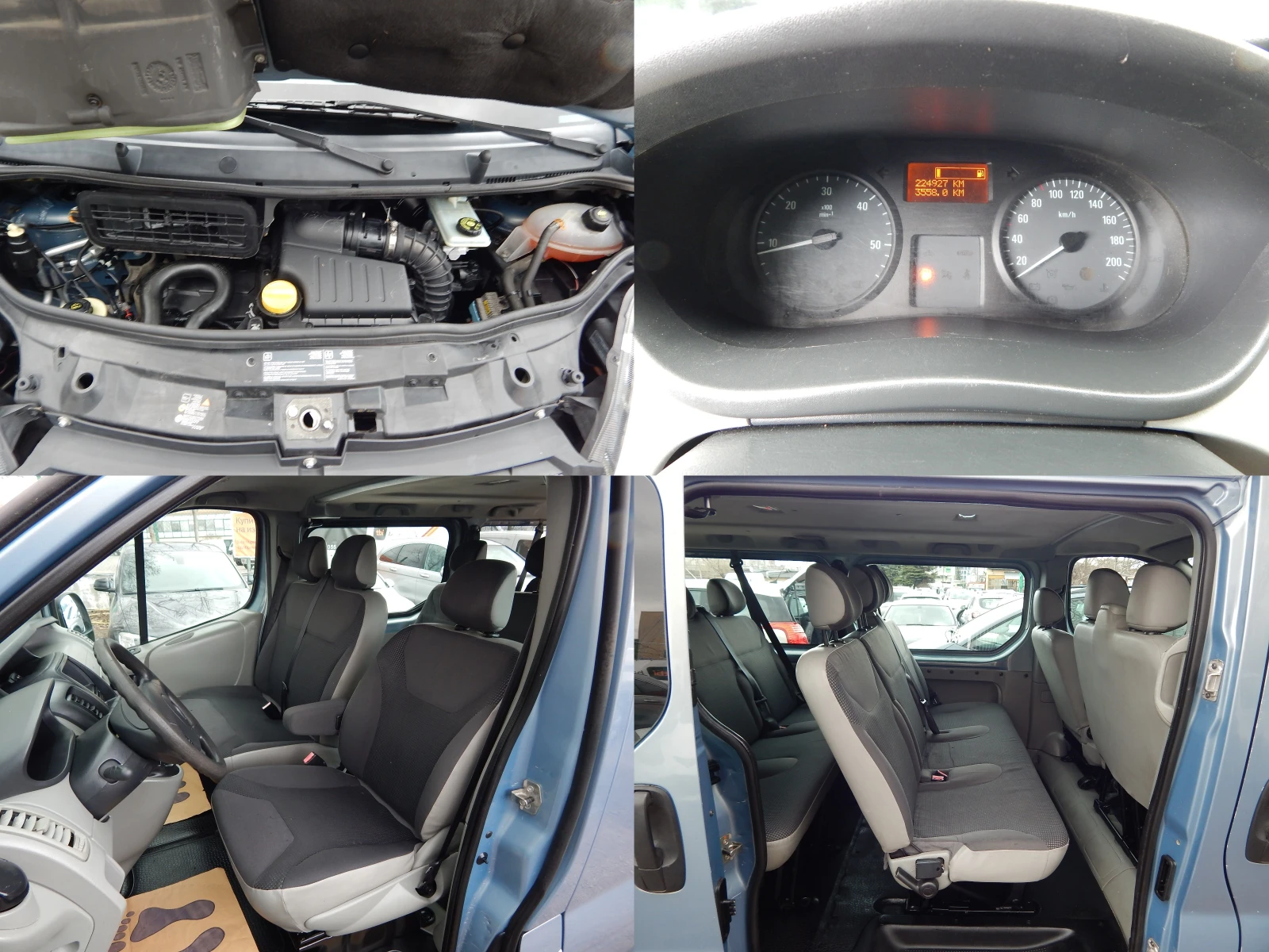 Renault Trafic 2.0CDTI* 9места* МАХI* , снимка 9 - Бусове и автобуси - 53946344