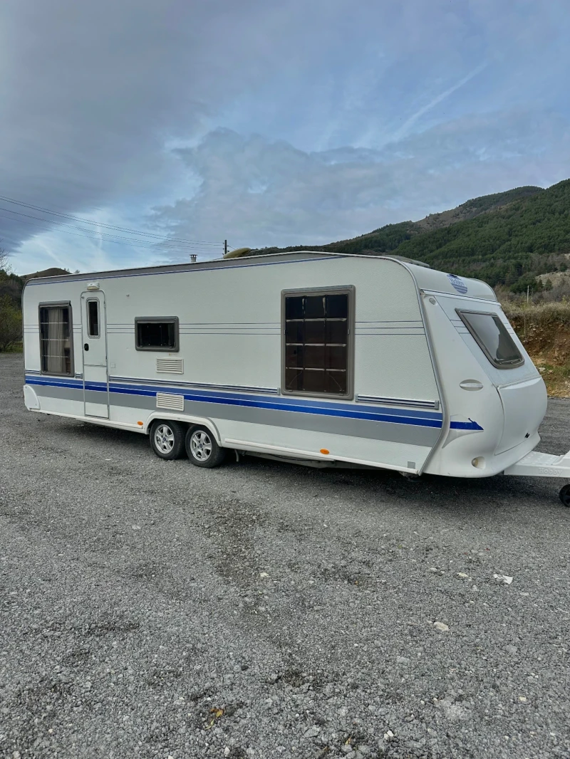 Каравана Hobby Prestige / НОВ ВНОС / РЕГИСТРИРАНА / Баня и WC