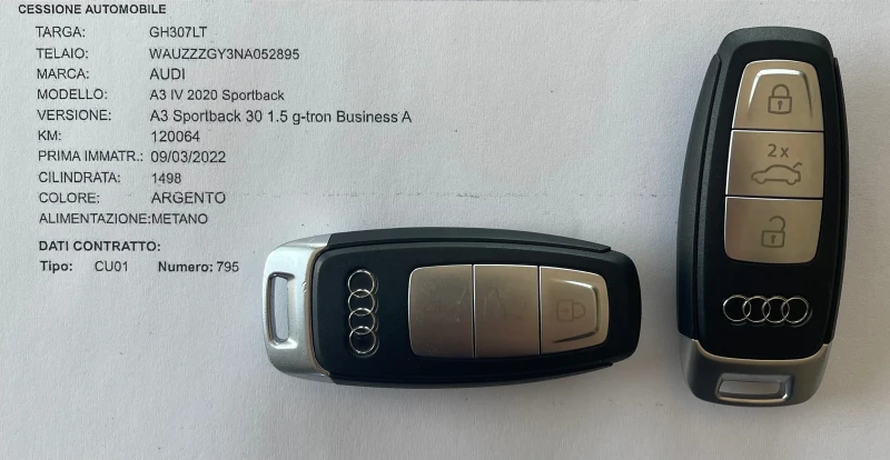 Audi A3 Sportback 30 1.5 G-TRON BUSINESS, снимка 17 - Автомобили и джипове - 29002701