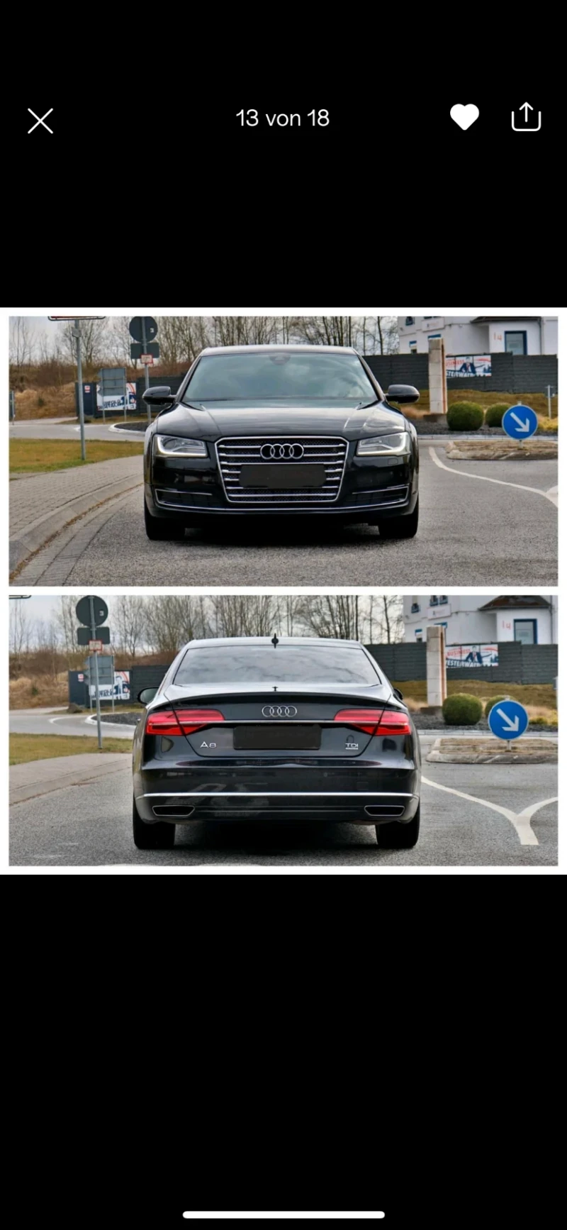 Audi A8, снимка 5 - Автомобили и джипове - 52376159