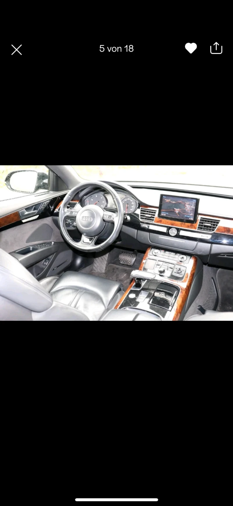 Audi A8, снимка 13 - Автомобили и джипове - 52376159