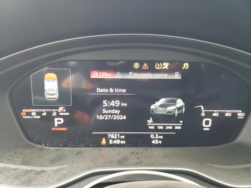 Audi A5 45 TFSI QUATTRO PREMIUM PLUS VIRTUAL 360 CAM PANO, снимка 9 - Автомобили и джипове - 53062898