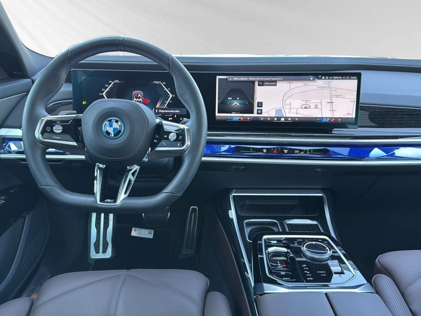 BMW i7 eDrive50/ M-SPORT/ HEAD UP/ PANO/ B&W/ 360/ | Mobile.bg   12