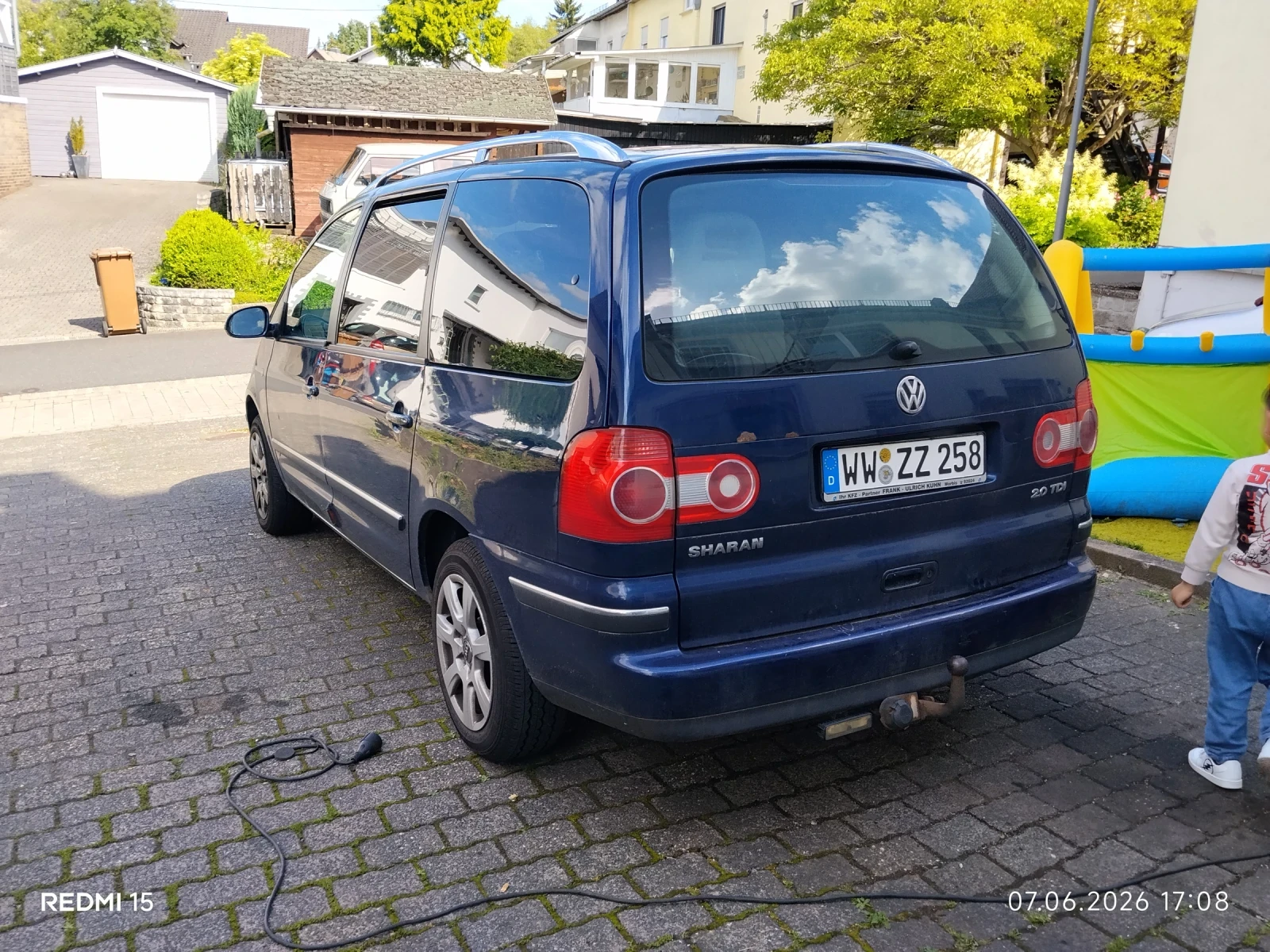VW Sharan 2.0TDI, снимка 4 - Автомобили и джипове - 56639426