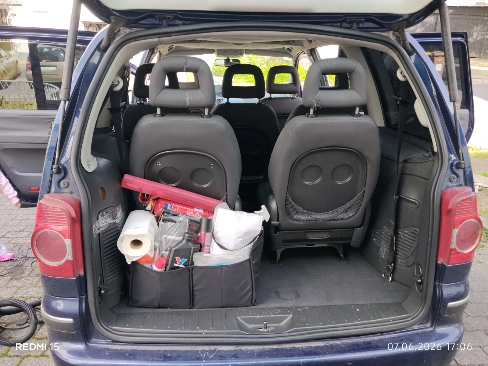 VW Sharan 2.0TDI, снимка 10 - Автомобили и джипове - 56639426