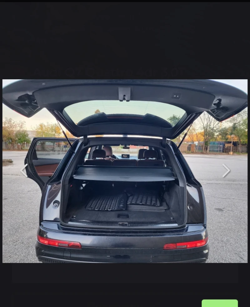 Audi Q7 Audi Q7 чист Карфакс прилагMATRIX* Камера* Sline* , снимка 17 - Автомобили и джипове - 53038214