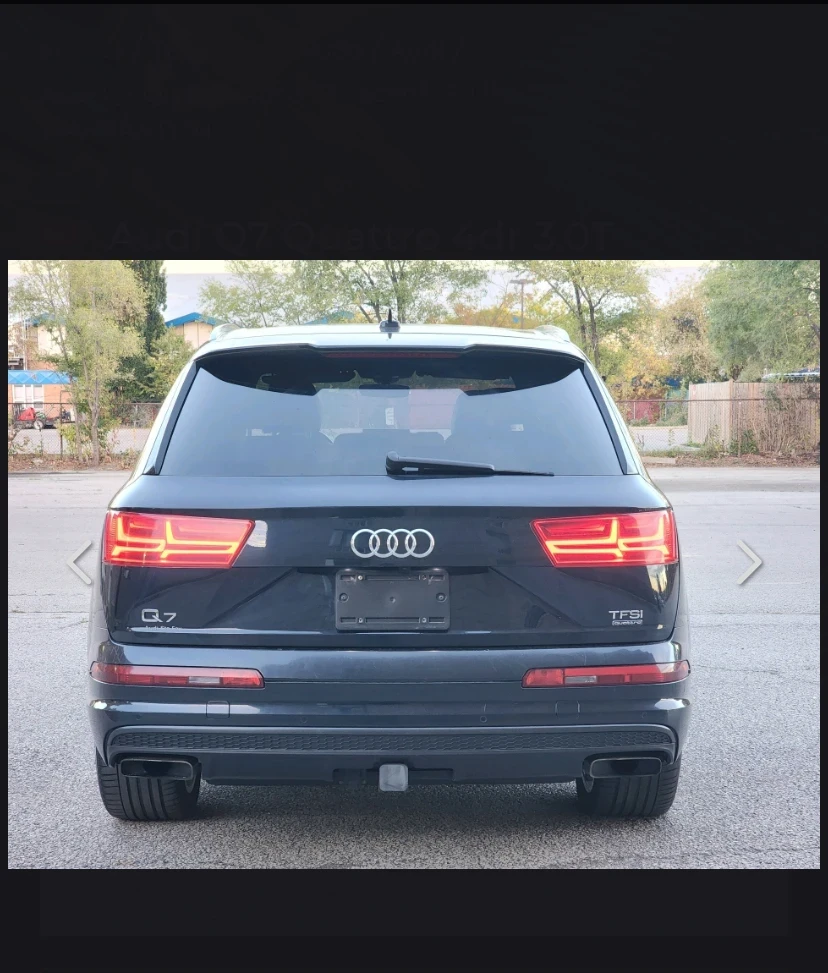 Audi Q7 Audi Q7 чист Карфакс прилагMATRIX* Камера* Sline*  - изображение 2