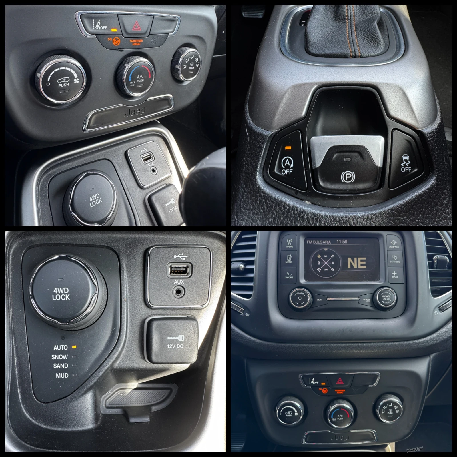 Jeep Compass 4x4* 2.0d, снимка 14 - Автомобили и джипове - 56328460