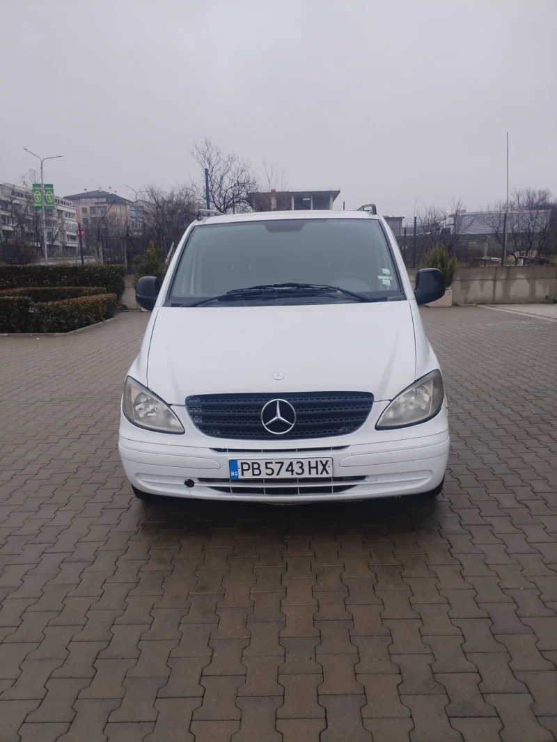 Mercedes-Benz Vito 2.2 CDI 646 150hp 6ск Климатик, снимка 2 - Бусове и автобуси - 53097286