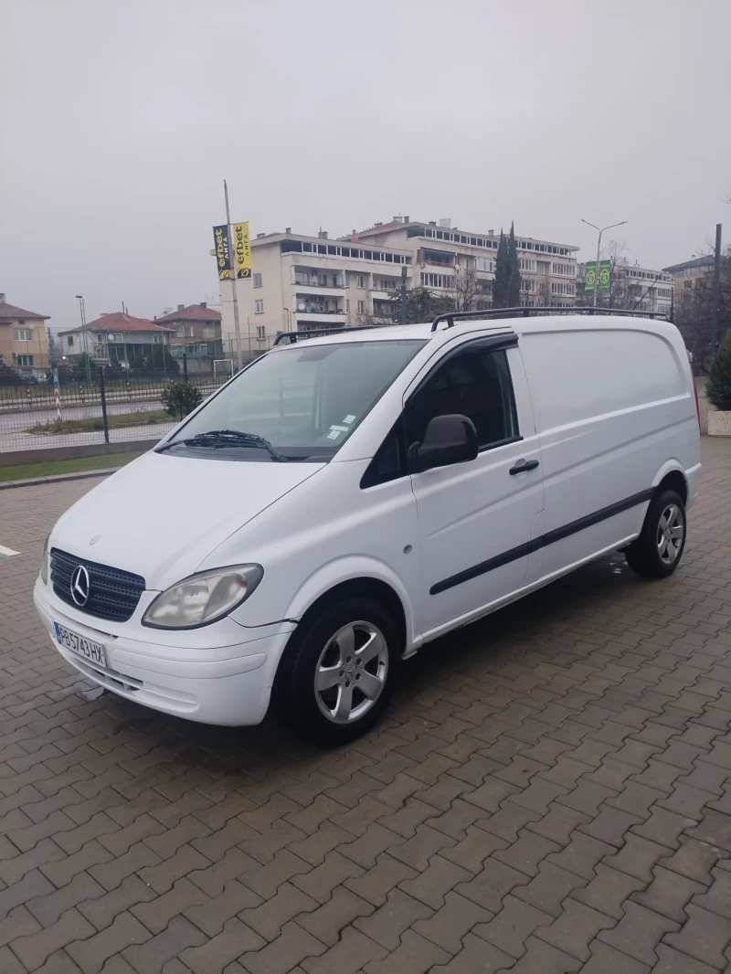Mercedes-Benz Vito 2.2 CDI 646 150hp 6ск Климатик, снимка 3 - Бусове и автобуси - 53097286