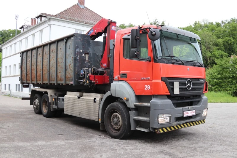 Mercedes-Benz Actros Axor 2540 + Kran, снимка 2 - Камиони - 45581409