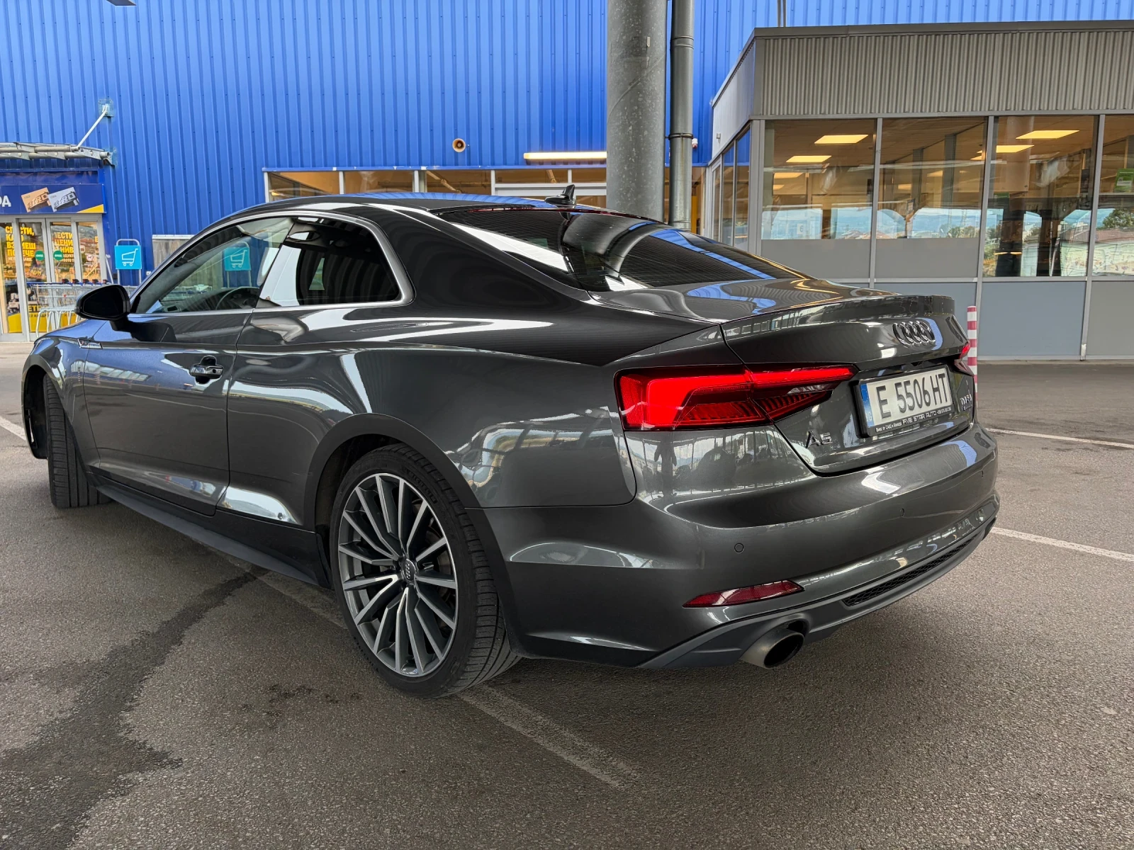 Audi A5 Quattro, S line, 2.0 TFSI, Панорама, снимка 6 - Автомобили и джипове - 54947943