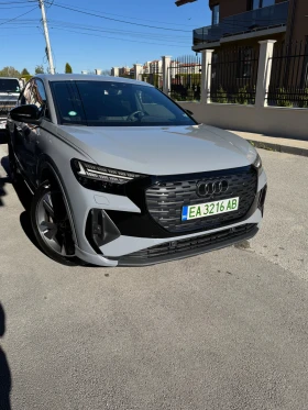Обява за продажба на Audi Q4 E-tron Sportback 40 S Edition ~87 600 лв. - изображение 1