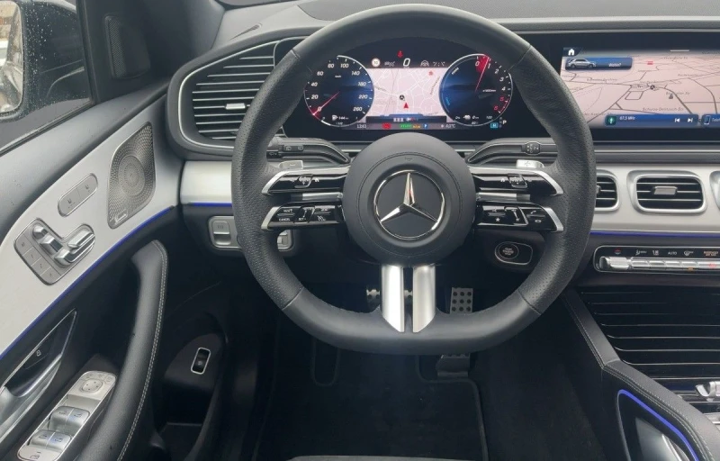 Mercedes-Benz GLE 350 de 4Matic = AMG Line Advanced= Гаранция, снимка 7 - Автомобили и джипове - 48415680