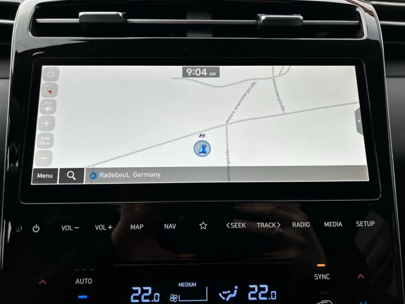 Hyundai Tucson PHEV/TREND/265HP/LED/NAVI/P.ASS/ACC/DIGITAL/785f, снимка 10 - Автомобили и джипове - 51807400