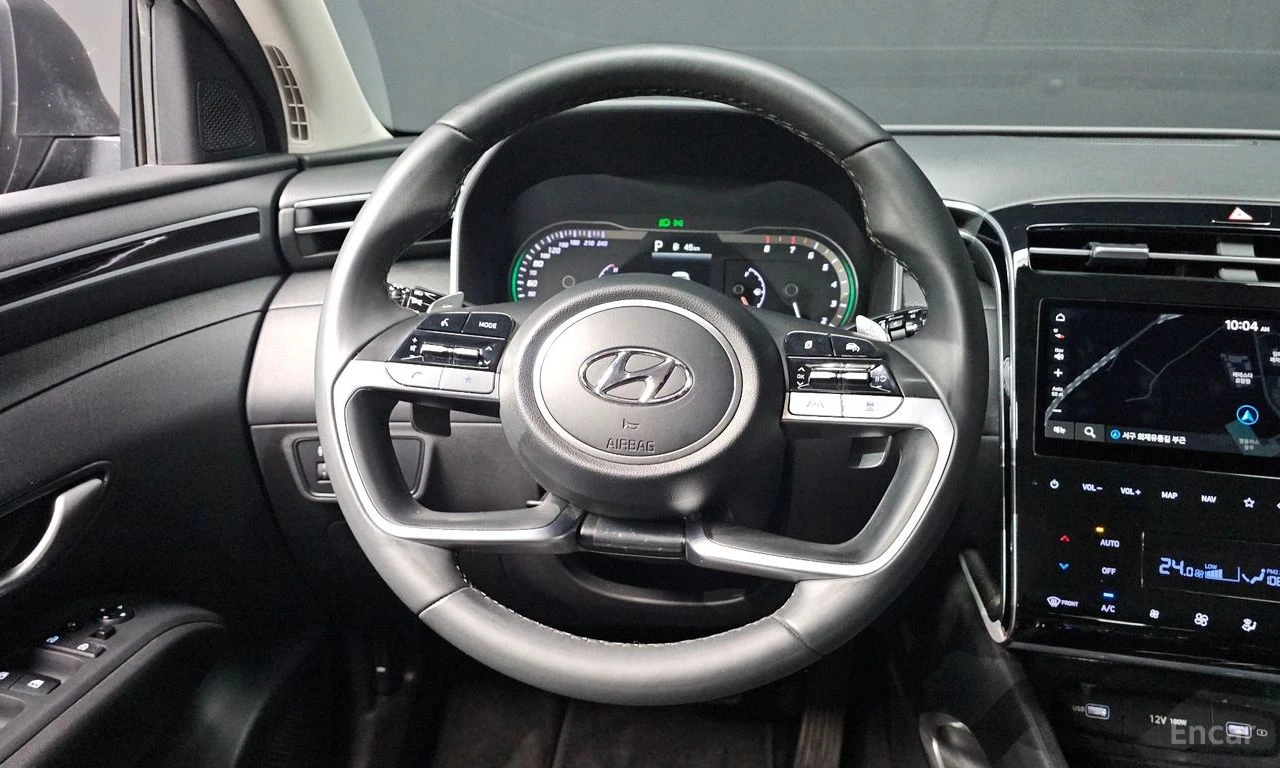 Hyundai Tucson 1.6 Turbo Premium 4x4* DISTRONIC* ПОДГРЕВ* ОБДУХ* , снимка 9 - Автомобили и джипове - 55051109