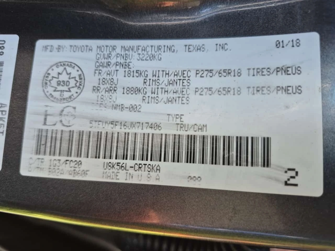 Toyota Tundra * SR5 PLUS CREW CAB STD BED * CARFAX *  | Mobile.bg � ����������� 15