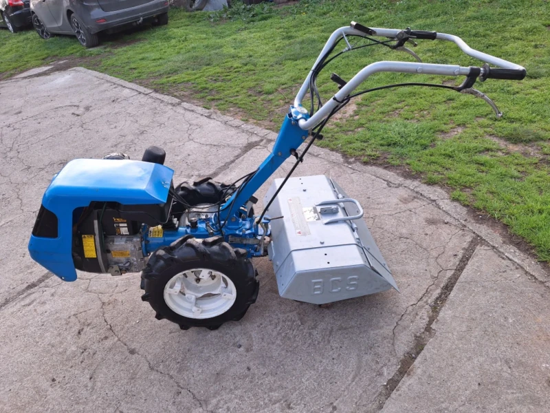 Мотокултиватор Друга марка Мотоблок BCS 735 10к.с.бензин с фреза, снимка 4 - Селскостопанска техника - 14952587